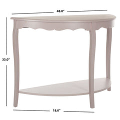 Gray Mauve Solid Wood Console Table Perfect for Organize this Console Table Great for Bedroom, Living Room