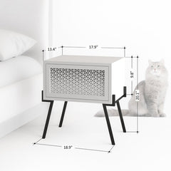 20.1'' Tall Nightstand Elegant Design Making it Ideal for Any Space