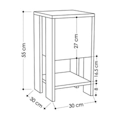 21.65'' Tall Nightstand Offering Plenty of Storage Space Modern Style