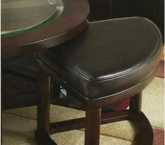 Solid Wood Coffee Table and Chairs Create A Unique Seating Area in your Living Room Easily Fit Under the Table for Space-Saving Storage.