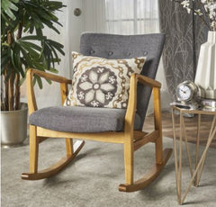 Mid Century Fabric Rocking Chair This Rocking Chair is A Great Addition to Any Room