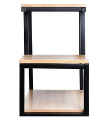 3-tier Metal Storage Shelf Side Table Elegant Side Table Can Be Displayed in Any Space