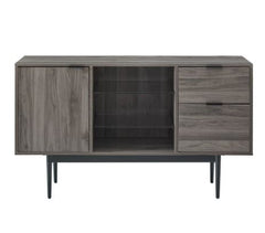 52-inch Modern Sideboard - Slate Grey Addition To your Kitchen or Dining Room. Equally Useful and Stylish As A TV Console