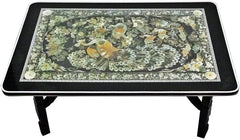 Excelife 86230 Phoenix Design Mother of Pearl Table M, Medium , Black