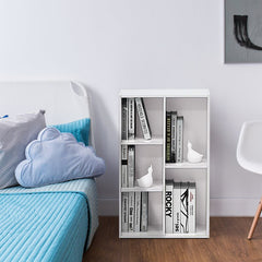 5 Shelf Bookcases Organize Your Collection of Art Books or Start your Own Mini Library Shelves That Offer Plenty of Space