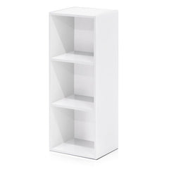 White Cube Bookcase Organize your Favorite Leather-Bound Tomes or Give your Little One a Place to Create a Mini Library