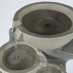 Cement Fountain with Light This Outdoor Tiered Pot Fountain A Highlight Of Your landscape. Ideal For A Patio Or Garden