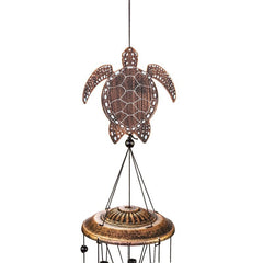 Sea Turtles Wind Chime Enjoy The Soft Relaxing Tones of These Harmonic windchimes Hangs Beautifully in Your Garden, Home, Patio Or Office