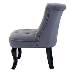 Tufted Barrel Chair Curved Back for a Wingback Silhouette with a Rolled Top Edge Glam or Classic Living Rooms