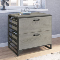 2-Drawer Lateral Filing Cabinet this filing cabinet offers the appeal of industrial design while keeping your important documents organized