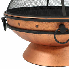 Hurst Steel Wood Burning Fire Pit Fire Pit is the perfect addition to your backyard, patio, cabin, campground or vacation home