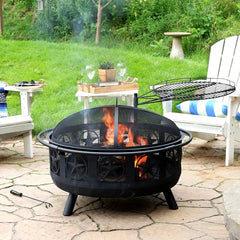 Liller Steel Wood Burning Fire Pit