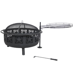 Liller Steel Wood Burning Fire Pit