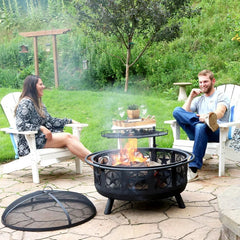 Liller Steel Wood Burning Fire Pit