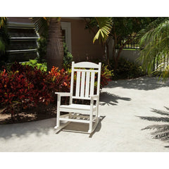 Outdoor Presidential Rocking Plastic Chair Perfect Any Outdoor Space Would Comfortable Rockers Were Strategically Placed Throughout The Set