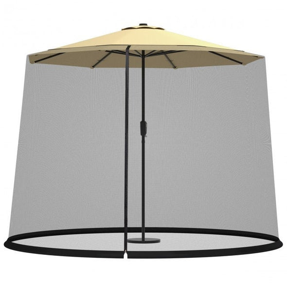 9' to 10' Outdoor Umbrella Table Screen Mosquito Bug Insect Net Enjoy Outdoor Entertaining Without Pesky Mosquitoes