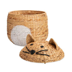 Cat Shaped Storage Basket Perfect for Anything From Towels to Toys and is a Delight to Look Even Empty