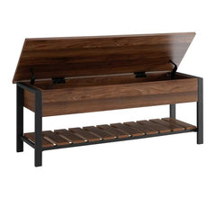 Wooden Storage Ochlocknee Flip Top Storage Bench