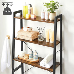 Standing bathroom décor storage toiletries Coyer 25.2'' W x 61.4'' H x 11.8'' D