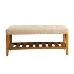 wooden bench Warwickshire Wood Storage Bench