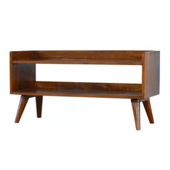 Uwais Solid Wood Shoe Storage Bench