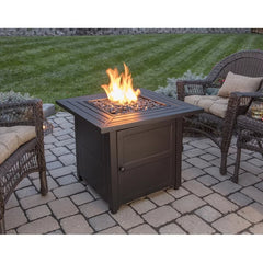 Endless Summer 24" H x 30" W Steel Propane Outdoor Fire Pit