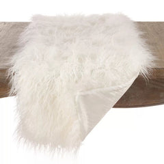 Pataskala Faux Fur Table Runner