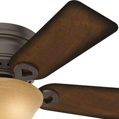 42'' Conroy 5 - Blade Flush Mount Ceiling Fan with Pull Chain and Light Kit Included