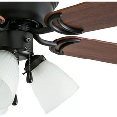 42'' 5 - Blade LED Standard Ceiling Fan with Pull Chain and Light Kit Included