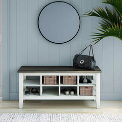 Lorraine Cubby Storage Bench