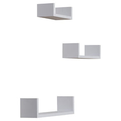 3 Piece Floating Shelf Saves You Space in The Living Room, Bedroom, or Kitchen. Perfect for Organization