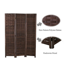 Panel Solid Wood Folding Room Divider Room Divider, Backdrop, or for Creating a Private Space Display