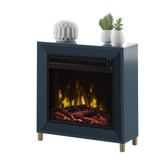 Fontana Blue Electric Fireplace Insert with 4,600 BTU Heater That Provides Supplemental Zone Heating for up to 400 Square Feet