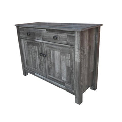 2 - Door Accent Cabinet Adds Storage To A Living Room, But is The Perfect Addition To An Entryway or Dining Room. Two Drawers