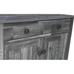 2 - Door Accent Cabinet Adds Storage To A Living Room, But is The Perfect Addition To An Entryway or Dining Room. Two Drawers