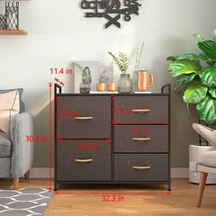 Marbleton 5 Drawer Storage Chest