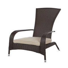 Patio Chair with Cushions Bring Contemporary Style to your Patio or Porch Polyester-Blend Cushion for Added Comfort and Support