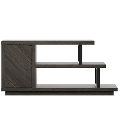 Dark Gray TV Stand for TVs up to 50" Adjustable Shelving for Remotes, Gaming Controllers, Throws, and Other Must-Haves