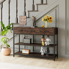 Console Table Display Space But Also Can Be Used As A TV Stand, Coffee Bar Table, Flower Pot Stand, for Entrance, Living Room