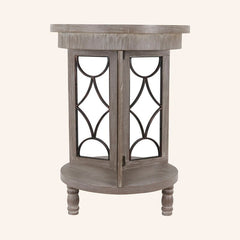 3 Legs End Table your Sofa-Side Decor Two Rounded Tabletops for your Living Room Or Den Three Stout Legs Serve As the Table's Base