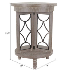 3 Legs End Table your Sofa-Side Decor Two Rounded Tabletops for your Living Room Or Den Three Stout Legs Serve As the Table's Base