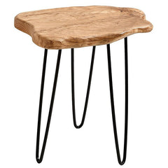 Centerview Solid Wood 3 Legs End Table end Table, Coffee Table Base, Indoor Plant Stand Perfect for Endtable