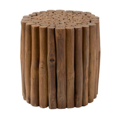 Solid Wood Pedestal End Table Tatyana Teak End Table Lends A Stunning Visual Accent to Any Room Coffee Table