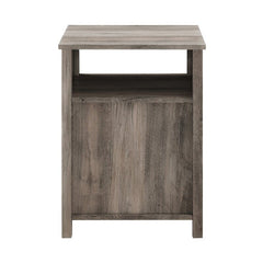 Gray Wash Square Nightstand Traditional Tone in your Living Room in a Use in the Bedroom for Easy Access to Nighttime essentials