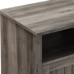 Gray Wash Square Nightstand Traditional Tone in your Living Room in a Use in the Bedroom for Easy Access to Nighttime essentials