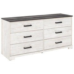 6 Drawer Double Dresser a Coastal Farmhouse Must-Have in your Bedroom Plenty of Space for your Shirts and Sweaters