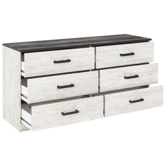 6 Drawer Double Dresser a Coastal Farmhouse Must-Have in your Bedroom Plenty of Space for your Shirts and Sweaters