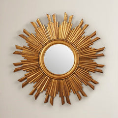 Harbert Modern and Contemporary Distressed Accent Mirror With A Glossy Central Mirror Giving your Room A More Expansive