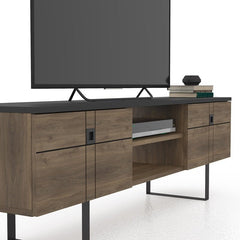 Brown TV Stand for TVs up to 75" For Living Room and Entertainment Areas Perfect for your Tv Stand