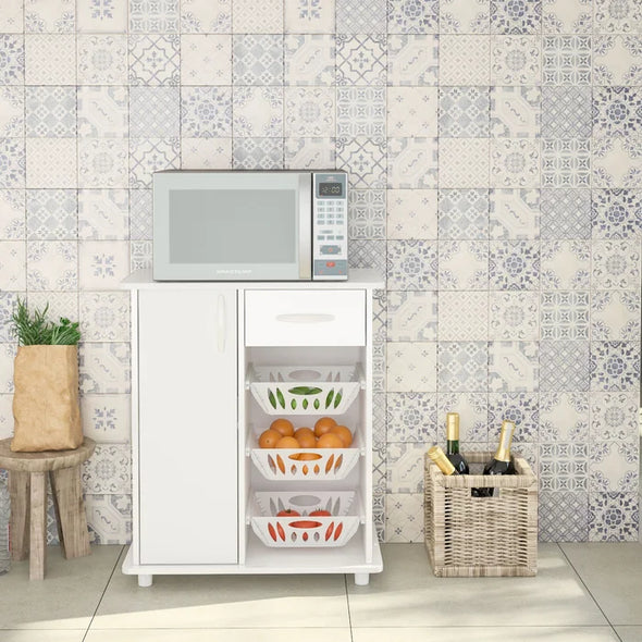 Aario 32" Kitchen Pantry Bring Simple Modern Style to your Kitchen